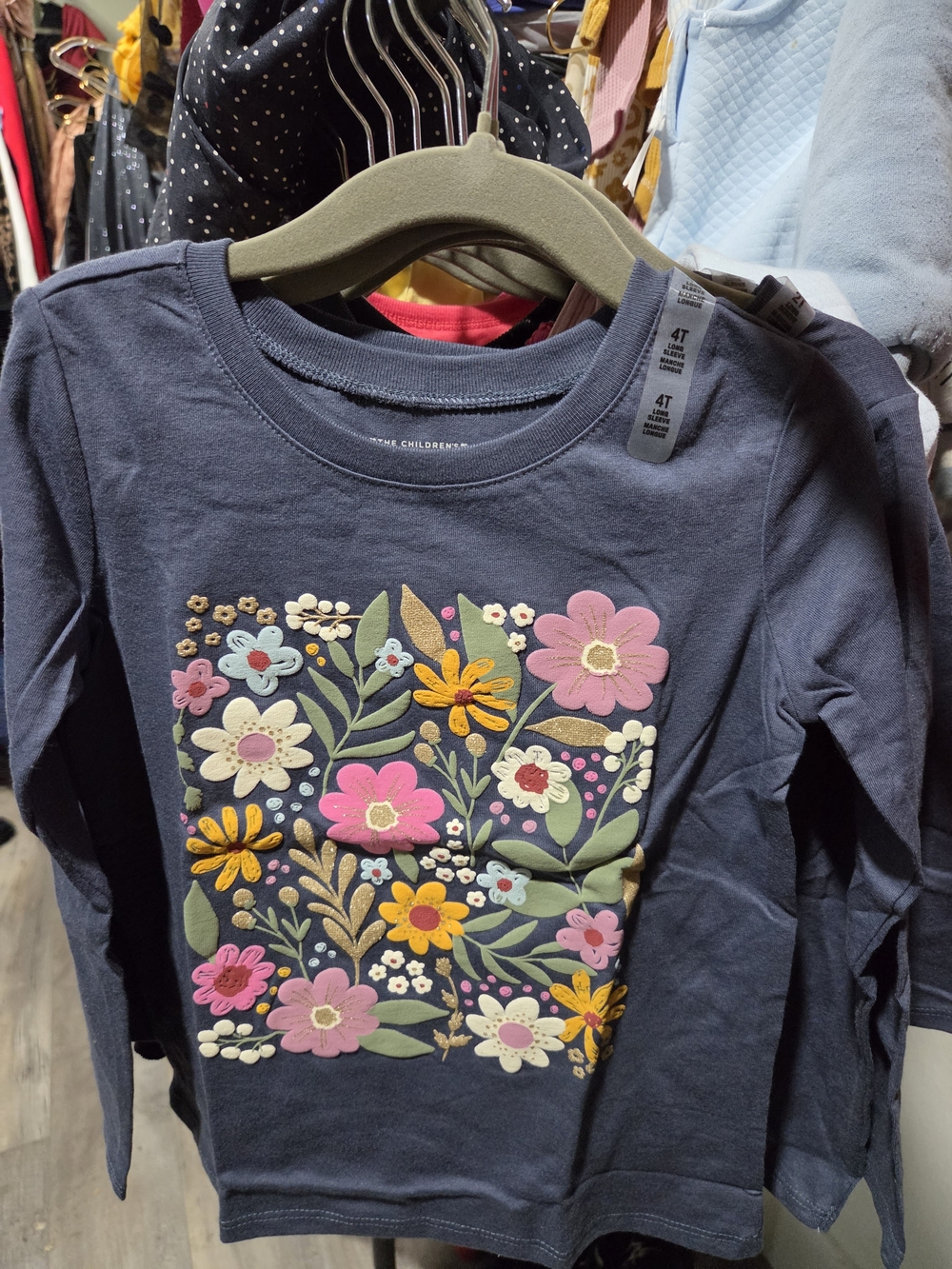 The Childrens Place Long Sleeve Girls Top